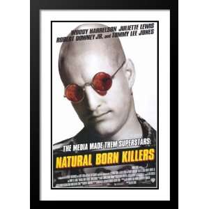 Natural Born Killers Framed and Double Matted 32x45 Movie Poster 