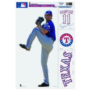  MLB Texas Rangers Darvish 11 by 17 Ultra Decal Multiple 