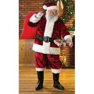  Santa Claus Crimson Regency Deluxe Plush Santa Suit Toys 