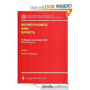 Biomechanics and Sports Proceedings of the XXI Winter Universiads 