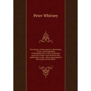   . with a geographical description of the same Peter Whitney Books