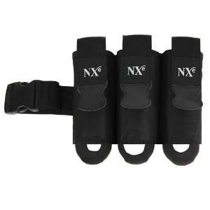  NXE SP Series 3 Pod Beginners Paintball Harness   Black 