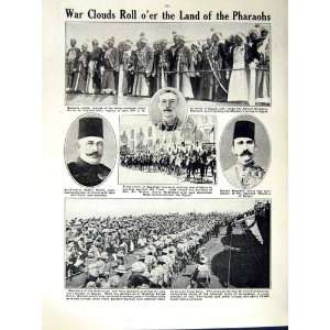   1914 15 WORLD WAR TURKISH SOLDIERS ABBAS HILMI HUSSEIN