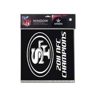  San Francisco 49ers 2011 NFC Conference Championship Large 