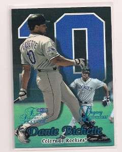   Showcase Row 2 Legacy Collection Dante Bichette Card #/99  