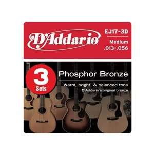  Daddario EJ173D Set (13 56) Acoustic Guitar Strings 
