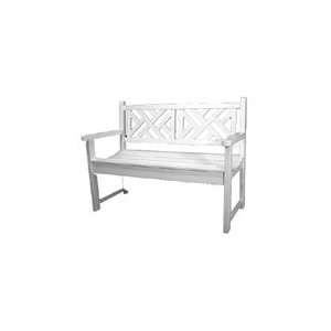  Chippendale Bench   100% Recycled Plastic