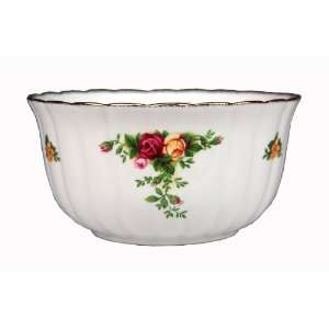  Royal Albert Old Cournty Roses 5 inch Fluted Bowl Kitchen 