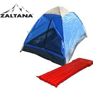    2person dome tent with Rubberlized Air Bed
