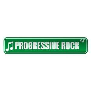   PROGRESSIVE ROCK ST  STREET SIGN MUSIC