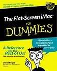 the flat screen imac for dummies david pogue good book