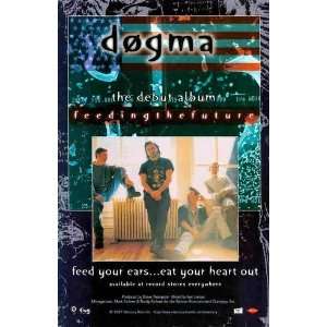 Dogma Debut Album Feeding the Future Great Original Photo Print Ad