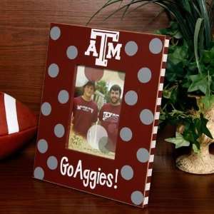  NCAA Texas A&M Aggies 5 x 7 Maroon Polka Dot Vertical 
