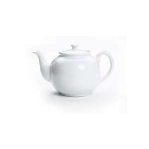 Peter Sadler White 6 Cup Teapot
