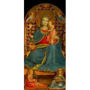  Hand Made Oil Reproduction   Fra Angelico   32 x 70 inches 