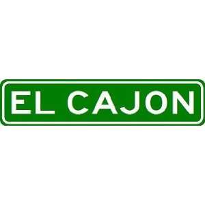  EL CAJON City Limit Sign   High Quality Aluminum Sports 