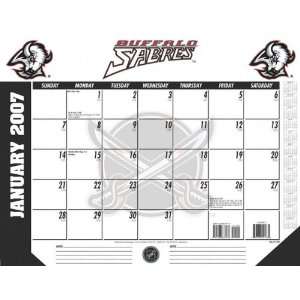  Buffalo Sabres 22x17 Desk Calendar 2007