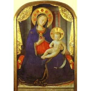 FRAMED oil paintings   Fra Angelico   24 x 34 inches   Madonna and 
