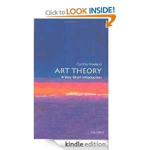 Art Theory A Very Short Introduction Cynthia Freeland  