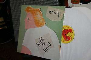 NRBQ Kick Me Hard ROUNDER Red Rooster records lp  