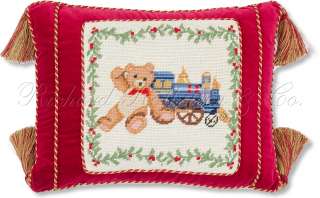   bear decorative childrens christmas pillow from richard rothstein this