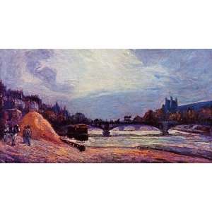  Hand Made Oil Reproduction   Armand Guillaumin   24 x 12 