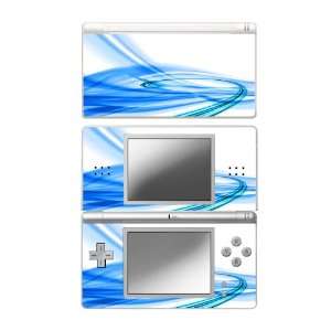    Nintendo DS Lite Skin Decal Sticker   Blue Trance 