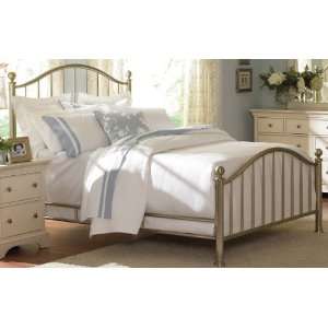  Ashby Park Plated Nickel King Bed   American Drew 901 388R 