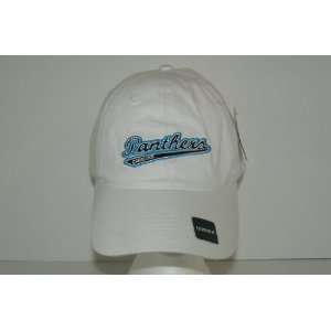  NFL Carolina Panthers Blue White Womens Slouch Script 