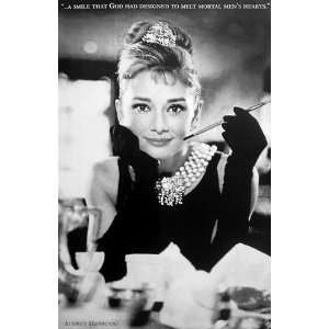  Audrey Hepburn Breakfast At Tiffanys Movie Poster 24 x 36 