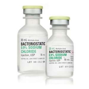 Bacteriostatic Sodium Chloride for Injection 30 ML  Hospira   1 bottle