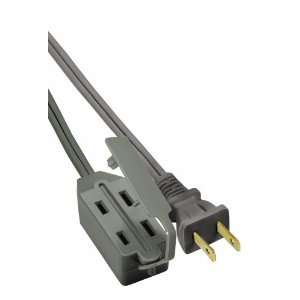  Woods 5606 10 Foot 3 Outlet Extension Cord, Gray