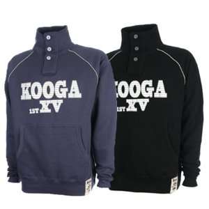  KOOGA Rugby Mens Funnel Neck Sweater   Navy / Black 