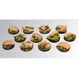  Round Bases Demonic 25mm (5) Toys & Games