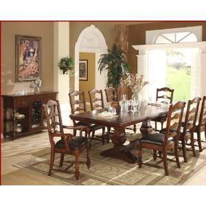  Winners Only Ashford 9 Pieces Dining Room Set WO DA44100s 