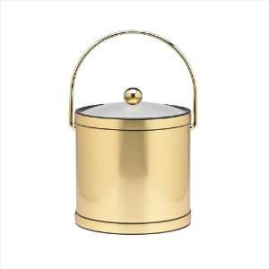   Bucket With Bale Handle, Lucite Cover With Flat Knob