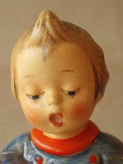 antique CROWN mark Hummel figurine 53 Joyful girl  