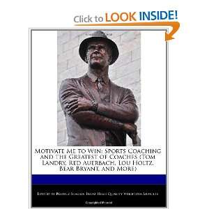   Auerbach, Lou Holtz, Bear Bryant, and More) (9781241003340) Beatriz