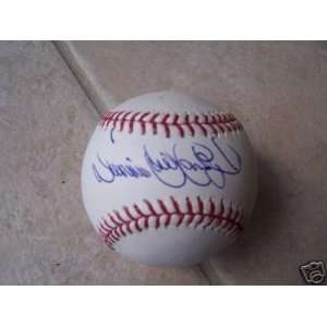 Oil Can Boyd Signed Baseball   Dennis Red Sox Official Ml 