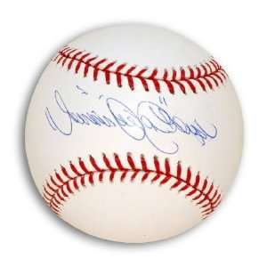 Dennis Boyd Autographed Baseball   with Oil Can Inscription  