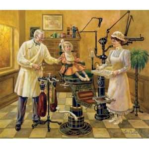  At The Dentist   550 Piece Jigsaw Puzzle by SunsOut Toys & Games
