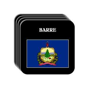  US State Flag   BARRE, Vermont (VT) Set of 4 Mini Mousepad 