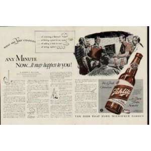    Hole In 1 Club, 1940 Schlitz Beer Ad, A0227A 