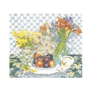 Garden Spectrum by Lucinda Derderian 14x13  Kitchen 