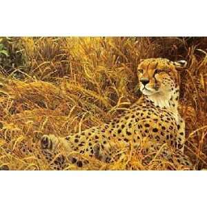 Robert Bateman   Cheetah with Cubs
