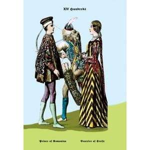   30 stock. Prince of Romania and Beatrice of Steife