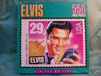 ELVIS 550 Piece Puzzle USA 29 Cent Stamp Rock & Roll  