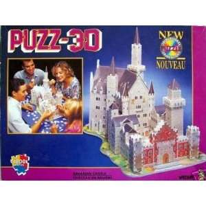 Puzz 3d 1000pc Jigsaw Puzzle Bavarian Castle Toys & Games