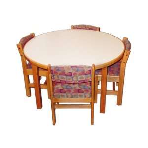  Library Table Round MediaTechnologies B0042T