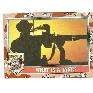 Desert Storm What Is A Tank Card #140